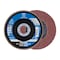 Pferd 4-1/2" x 7/8" A.H. POLIFAN Flap Disc - A SG STEELOX, Aluminum oxide, 120 Grit, Flat 62156 - alternate 1